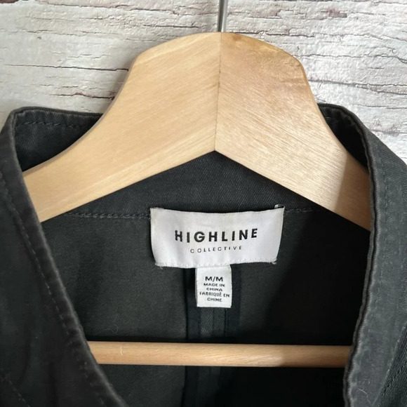 Highline  collective gray black camo jacket size medium - Picture 5 of 9